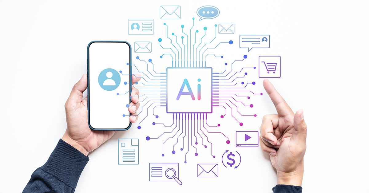 ai marketing graphic