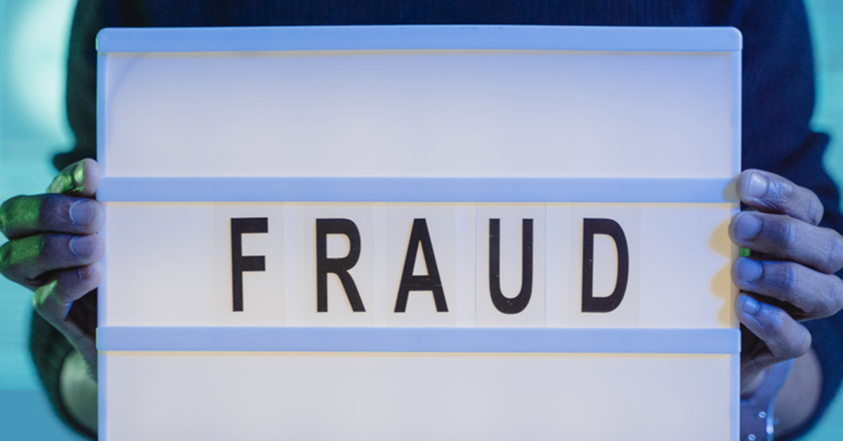 fraud sign